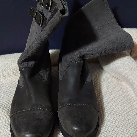 Sorel Women's Major Pull On Boots in Gray - Picture 2 of 7